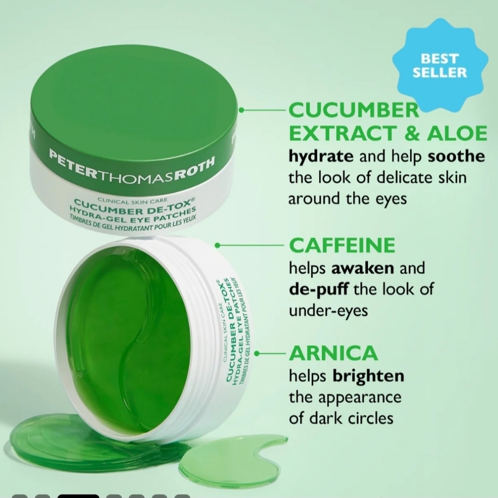 Peter Thomas Roth Cucumber De-Tox Eye Patches - 30 Pairs/$1 a Pair!